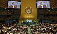 Obama speaking at UN about climate change