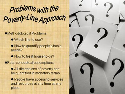 problem with poverty line
