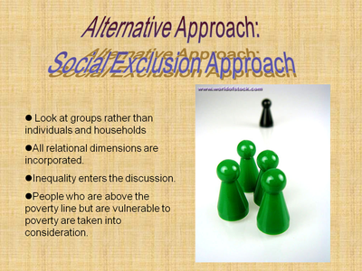 Alternative approaches