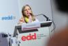 Rachel Bayani, the Representative of the Brussels Office of the Baha’i International Community moderated the discussed titled, “What’s religion got to do with it?”. (Credit: EDD Brussels)