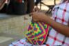 Traditional handicraft is one way that Wayuu women and girls give expression to the values of their people.