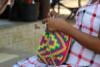 Traditional handicraft is one way that Wayuu women and girls give expression to the values of their people.