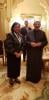 (from l to r) Bani Dugal, Principal Representative of the Baha’i International Community to the United Nations, alongside Dr .Ahmed Al-Tayeb, the Grand Imam of Al-Azhar