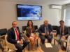 (From right to left) Sina Varaei, Baha’i International Community; Frans van Daele, Special Envoy for the promotion of FoRB outside the EU; Naz Ghanea, UN Special Rapporteur on FoRB; and Francesco Di Lillo, Church of Jesus Christ of Latter-day Saints.