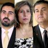 (from l to r) Hesam, Hamed bin Haydara's nephew. Hoda, Mr Haydara's sister and Nasim, his brother-in-law