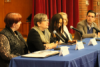 Mary Darling, one of the Baha'i International Community's delegates to the UN Commission on the Status of Women, speaks at a side event entitled "  Role of Media in Promoting Women's Rights to Freedom of Religion and Expression"