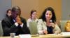 In her opening remarks, Representative of the Baha’i International Community to the United Nations, Melody Mirzaagha invited those gathered to reflect on relevant principles necessary for building peaceful societies. 