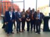 from left to right:  1. Mr Soualiho Sylla, Mayor of the Municipality of Tiassale, Republic of Côte d'Ivoire  2. Dr Mohamed Dié, Mayor of Rachid, Mauritania  3. Emma Clesh Atipo Ngapi, first sec