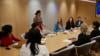 Participants in one of the workshop’s breakout sessions