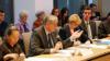 President of Club de Madrid, H.E. Mr. Danilo Türk, engages participants during a side event to CSocD