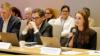 BIC Representative Cecilia Schirmeister moderates a discussion on implementing the Copenhagen Declaration