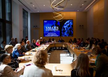 Baha’i delegates from 12 countries attended the UN Commission on the Status of Women (CSW) and joined dozens of guests for the launch of the Baha’i International Community’s statement to CSW on women and digital technology