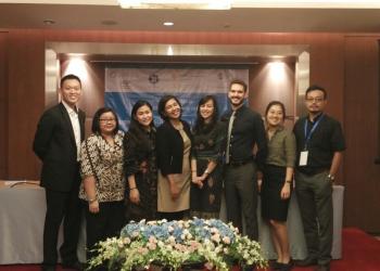 Representatives and associates of the Baha’i International Community Jakarta Office