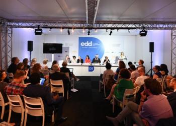 More than 70 people attended a session on religion’s role in development on 18 June at the European Development Days, a major international conference in Brussels attended by about 8,000 people. (Credit: EDD Brussels)