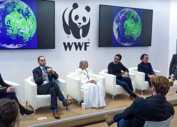 BIC representative Daniel Perell (second from left) joined a World Wildlife Fund event on “Climate and Nature: The Role of Faith-Based Organizations in Securing a Nature Positive World For All”