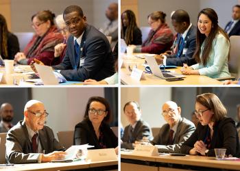 Baha’i delegates from 12 countries attended the UN Commission on the Status of Women (CSW) and joined dozens of guests for the launch of the Baha’i International Community’s statement to CSW on women and digital technology