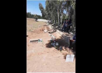 Photos of the gravesites before they were bulldozed show headstones, plaques and flowers, and illustrate the level of destruction that took place this week.