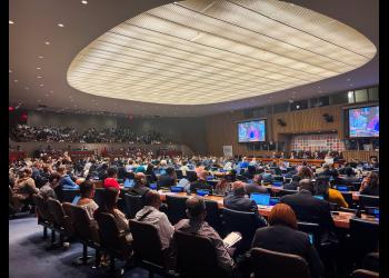 “Delegates from the Baha’is International Community engaged with the UN High-Level Political Forum across a range of events, including an intergenerational roundtable hosted at the BIC, and another on SDG16”