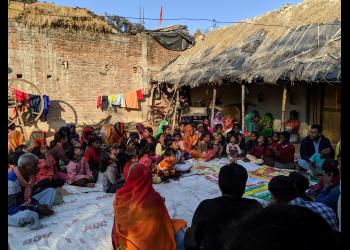Neighborhood classes for the spiritual education of young people, like this one, have played a key role in building capacity to address social ills such as prejudice and discrimination.