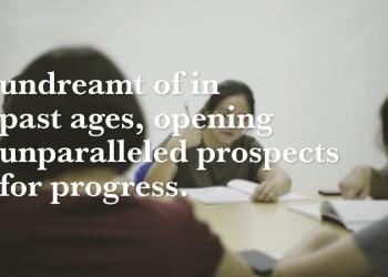 Images taken from a video prepared for the formal launch.