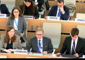 The United Nations Special Rapporteur on human rights in Iran, Dr. Javaid Rehman, UN Member States, and the Baha’i International Community, highlighted the “extreme” persecution of Iranian Baha’is yesterday at the Human Rights Council