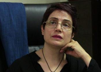 Nasrin Sotoudeh, a prominent human rights lawyer is imprisoned in Iran.