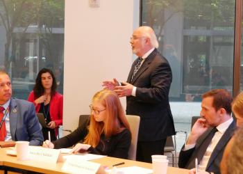 A lively discussion followed opening remarks featuring roughly 20 speakers offering their perspectives.