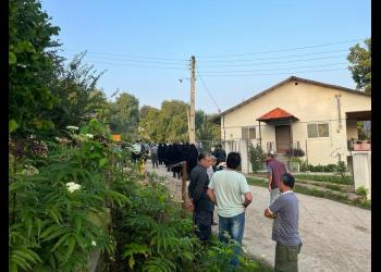 Up to 200 Iranian government and local agents sealed off the village of Roshankouh, in Mazandaran province, and used heavy earthmoving equipment to demolish their homes