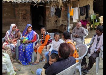 Family gatherings like this one, often centered around shared prayer and discussion, have helped create space for new attitudes toward women and girls.