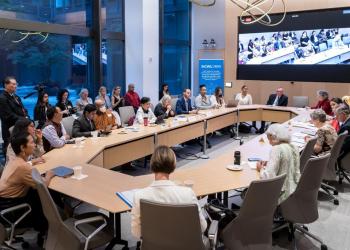 Attendees at a BIC-hosted event exploring UN reform through the lens of women’s rights