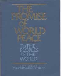 The Promise of World Peace cover